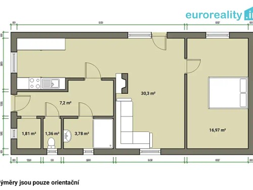 Prodej domu 62 m², pozemek 670 m²