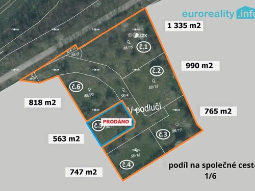Prodej stavebního pozemku 4920 m²