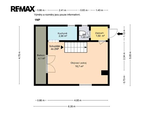 Prodej chaty 61 m², pozemek 400 m²
