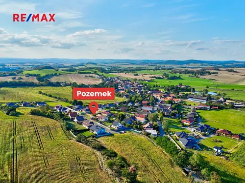 Prodej stavebního pozemku 1054 m²