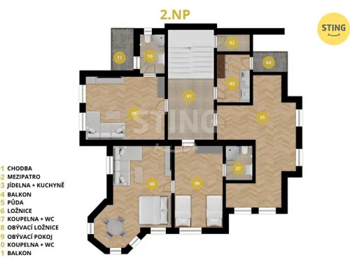 Prodej domu 500 m², pozemek 3392 m²