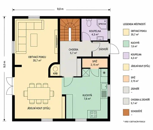 Prodej domu 123 m², pozemek 1404 m²