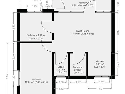 Prodej chaty 40 m², pozemek 405 m²