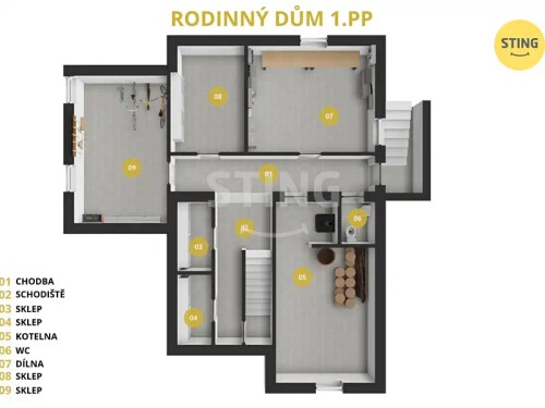 Prodej domu 300 m², pozemek 599 m²