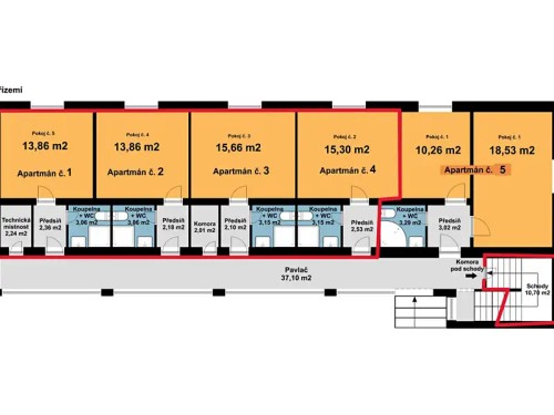 Prodej bytu 1+kk 22 m²