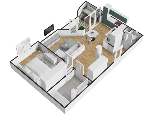 Prodej bytu 2+kk 68 m²