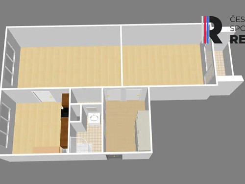 Prodaný byt 2+1 64 m²