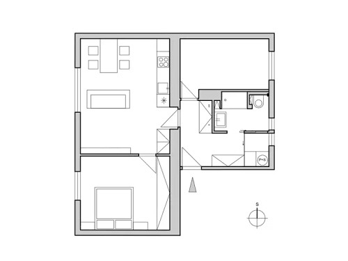 Prodaný  byt 3+kk 66 m²