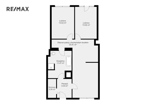 Prodej bytu 3+kk 90 m²