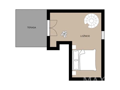 Prodaný  byt 2+kk 54 m²