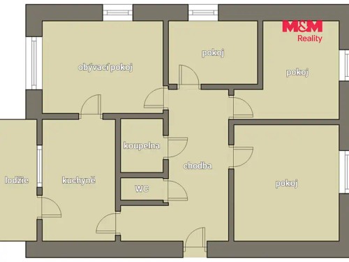 Prodej bytu 4+1 108 m²
