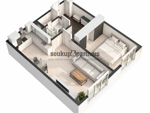 Prodej bytu 2+kk 39 m²