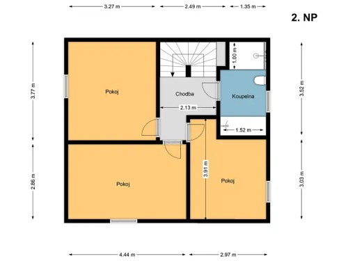Prodej domu 102 m², pozemek 447 m²