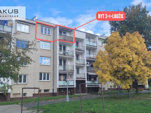 Prodaný  byt 3+1 74 m²