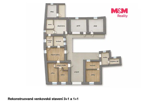 Prodej domu 275 m², pozemek 3832 m²