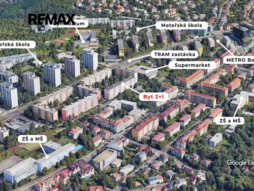 Prodej bytu 2+1 53 m²