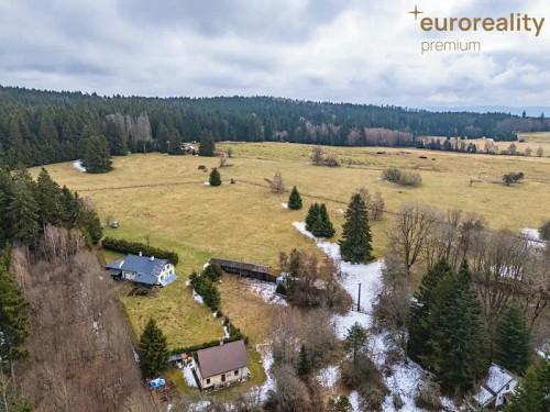 Prodej chalupy 178 m², pozemek 25612 m²