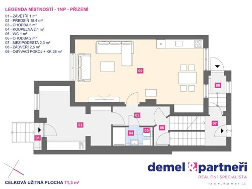 Prodej domu 201 m², pozemek 224 m²