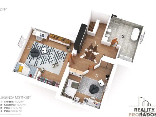 Prodej domu 191 m², pozemek 21597 m²