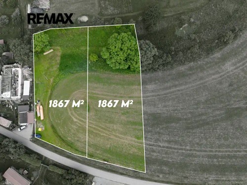 Prodej stavebního pozemku 1867 m²