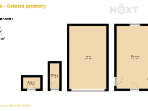 Prodej bytu 3+1 75 m²