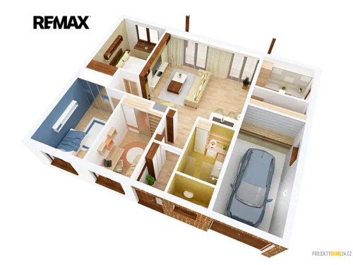 Prodej projektu 116 m², pozemek 1058 m²