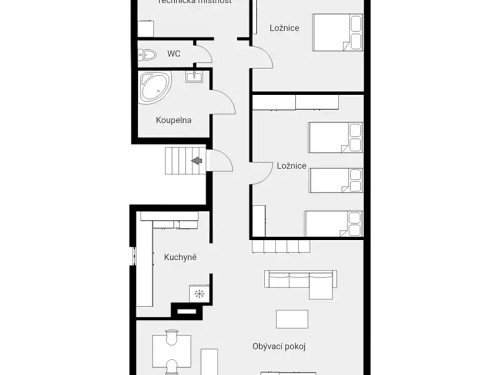 Prodej bytu 3+1 119 m²