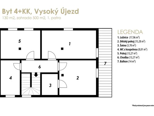 Prodej bytu 4+kk 130 m²