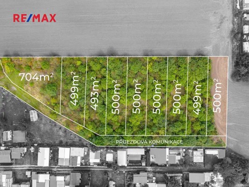 Prodej stavebního pozemku 6037 m²