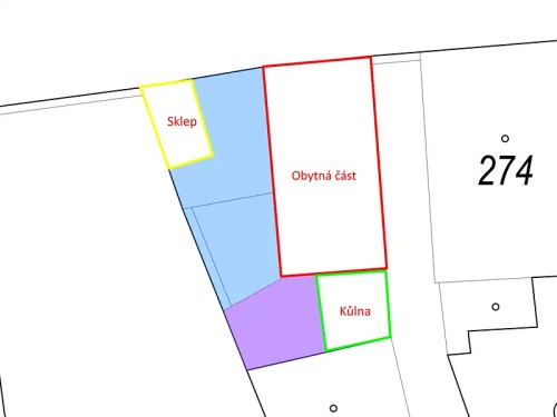 Prodej domu 60 m², pozemek 167 m²