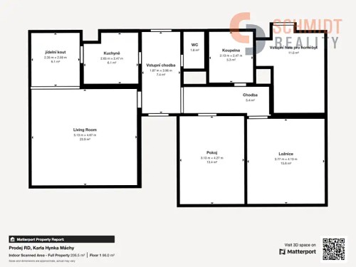 Prodej bytu 3+1 110 m²