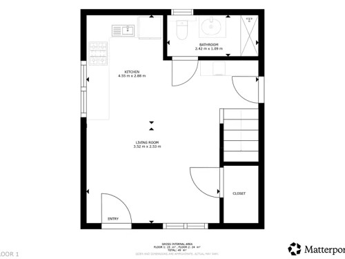 Prodej bytu 3+kk 55 m²
