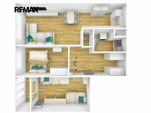 Prodaný byt 3+kk 65 m²