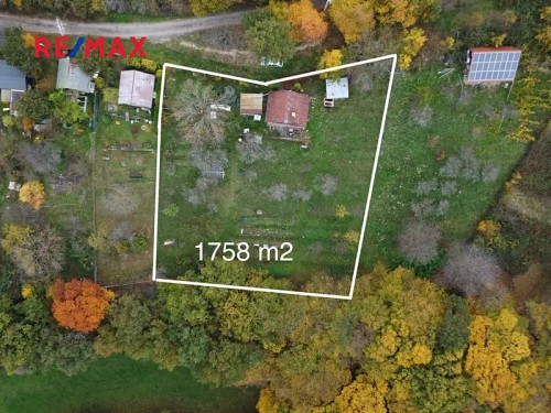 Prodej chaty 18 m², pozemek 1758 m²