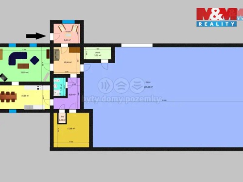 Prodej domu 160 m², pozemek 3525 m²