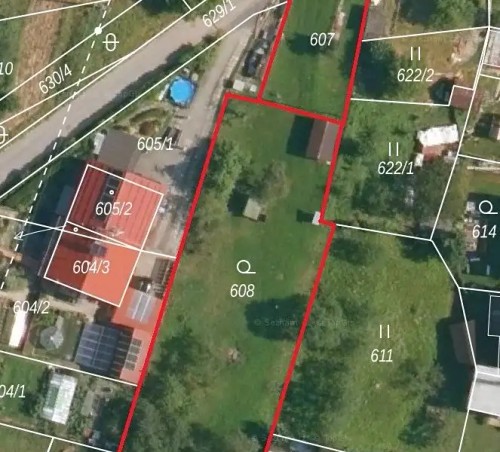 Prodej stavebního pozemku 1063 m²