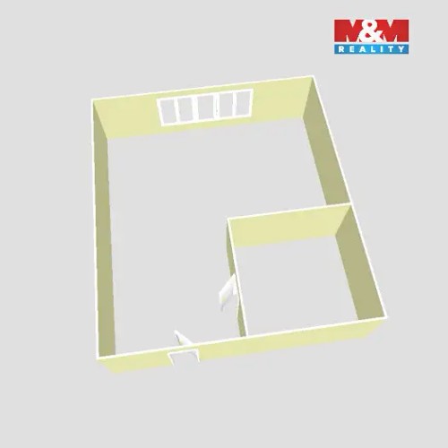 Prodaný  byt 1+kk 19 m²