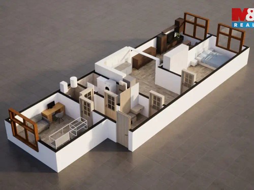 Prodaný byt 3+kk 85 m²