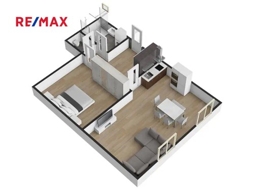 Prodej bytu 2+kk 45 m²