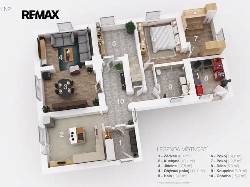 Prodej domu 258 m², pozemek 4004 m²