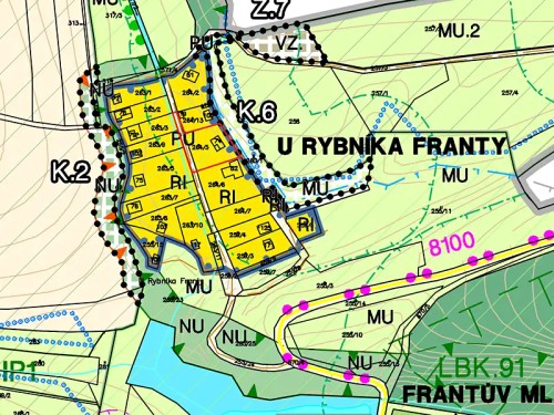 Prodej stavebního pozemku 1119 m²