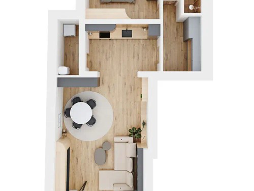 Prodej bytu 2+1 67 m²