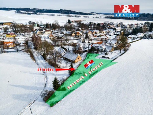 Prodej stavebního pozemku 1716 m²