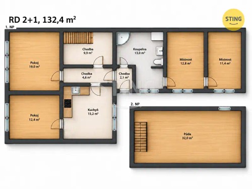Prodej domu 130 m², pozemek 483 m²