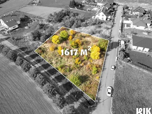 Prodej stavebního pozemku 1617 m²