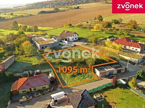 Prodej stavebního pozemku 1095 m²