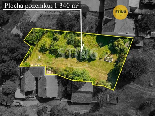 Prodej stavebního pozemku 1210 m²