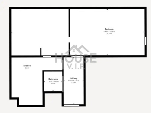 Prodaný byt 2+1 54 m²