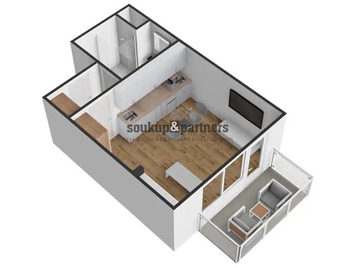 Prodej bytu 1+kk 30 m²