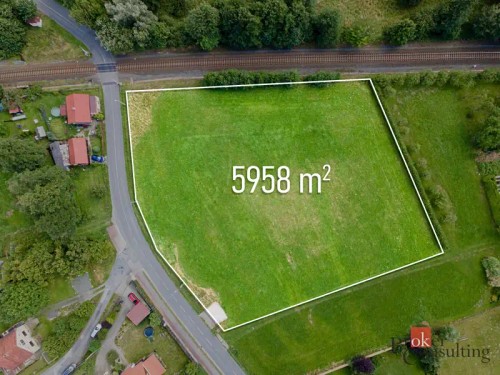Prodej stavebního pozemku 5958 m²